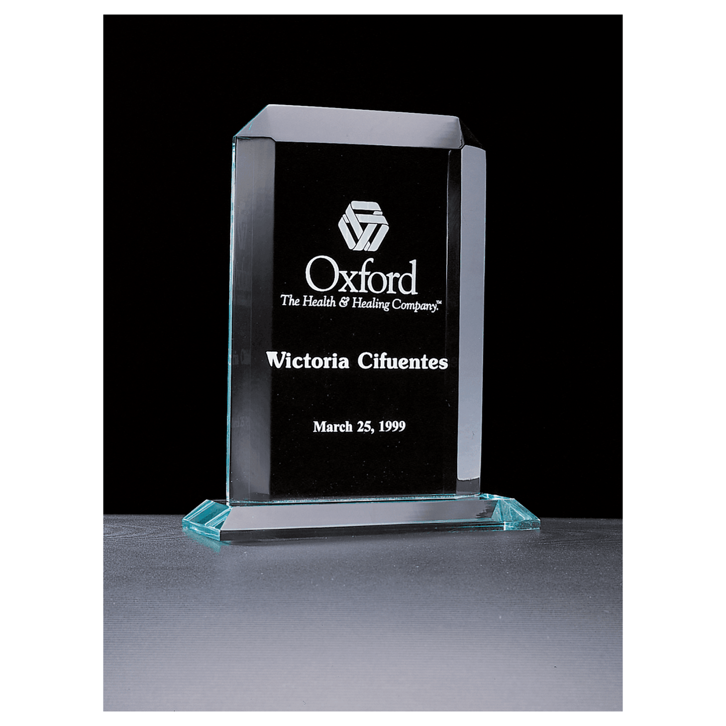 Summit Series Rectangular Acrylic Award