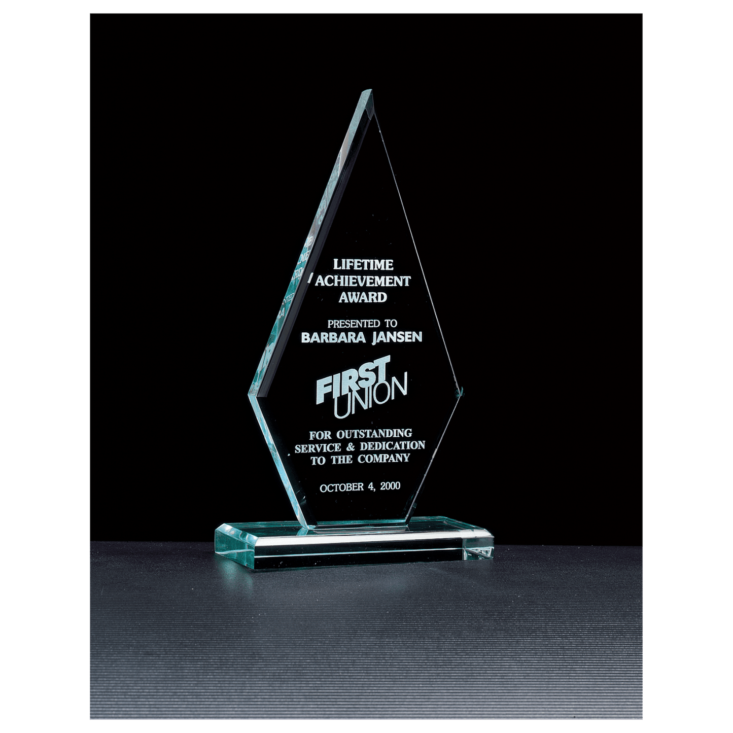 Elite Series Jade Acrylic Award