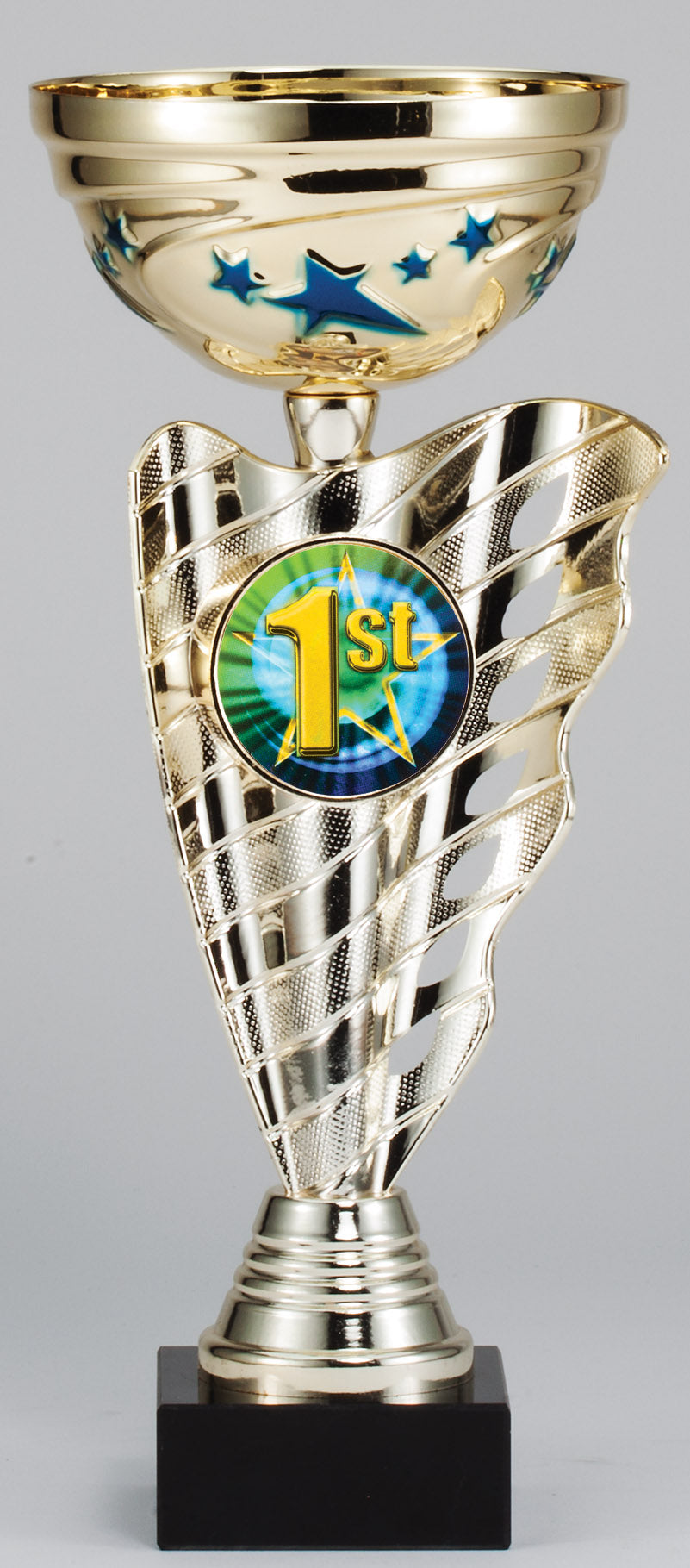 Gold Star Insert Cup Trophy – 11¼"