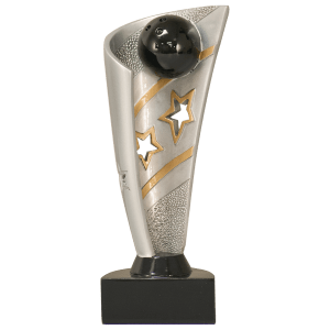 Bowling Banner Resin trophy
