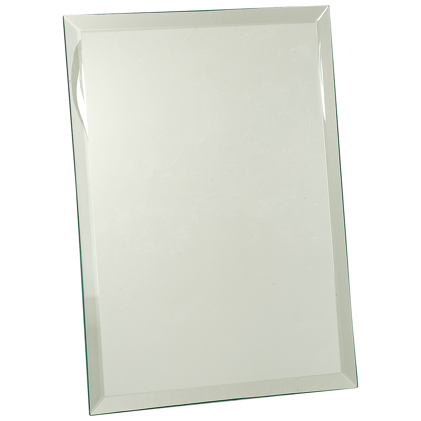 9" x 12" Clear Glass Mirror Plaque