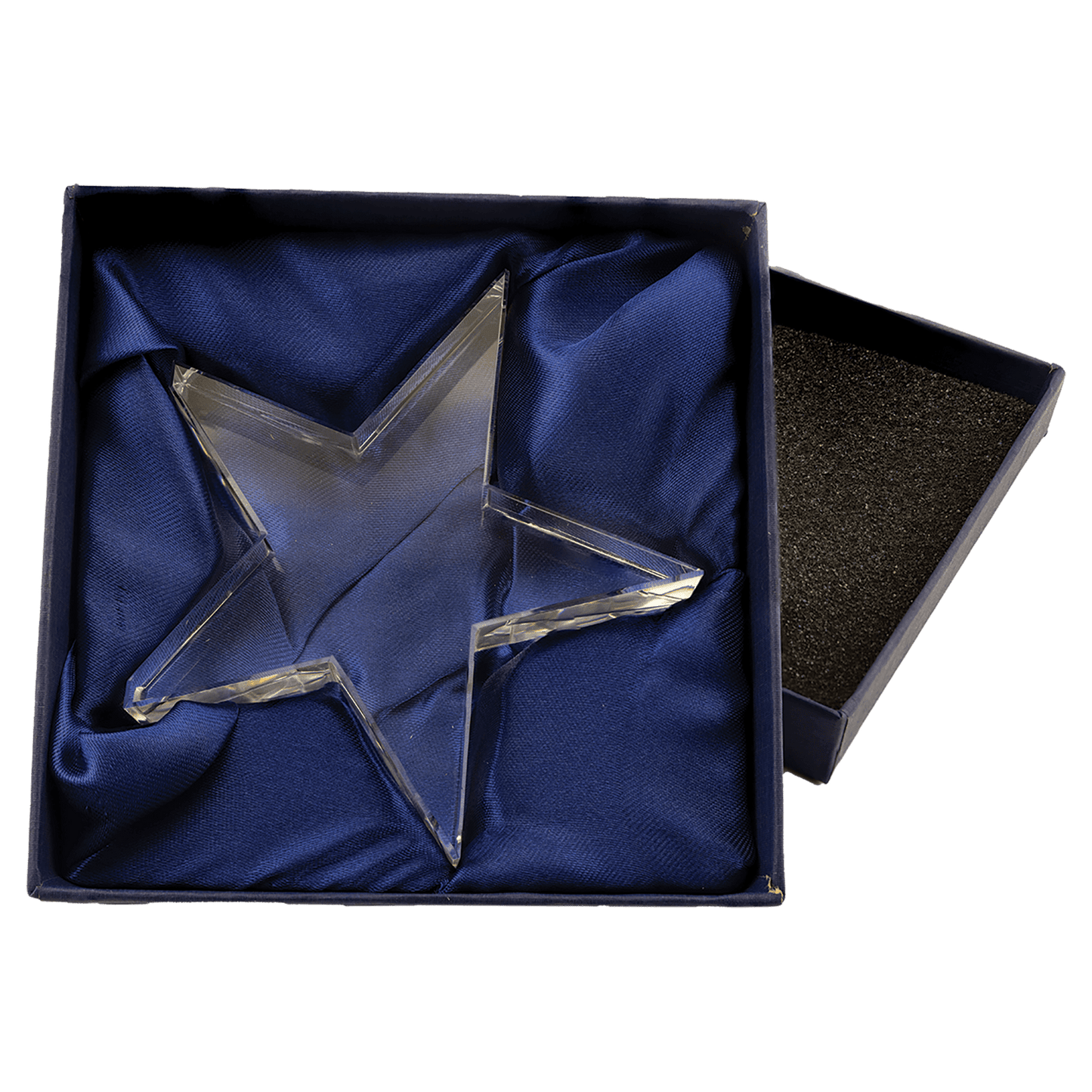 4 1/8" Optic Crystal Star Paperweight