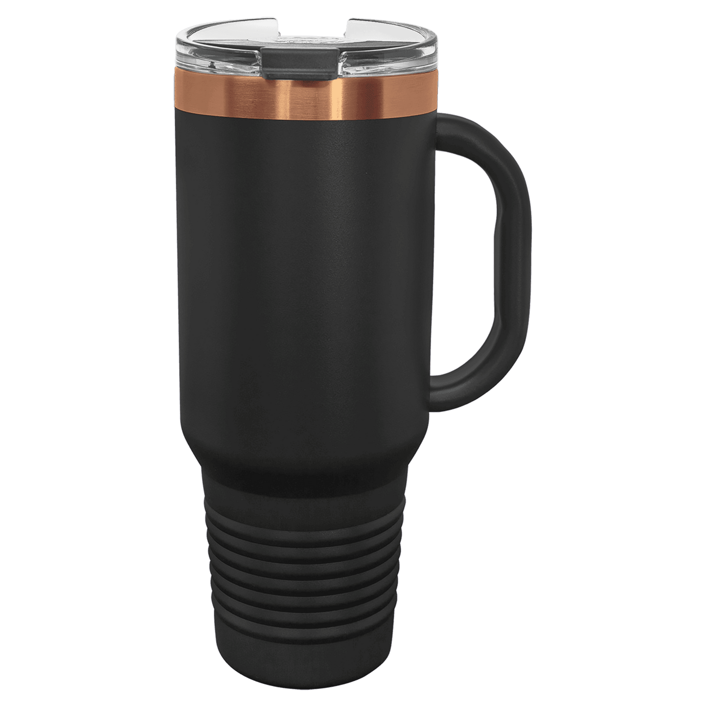 blank 40oz tumbler black rose gold