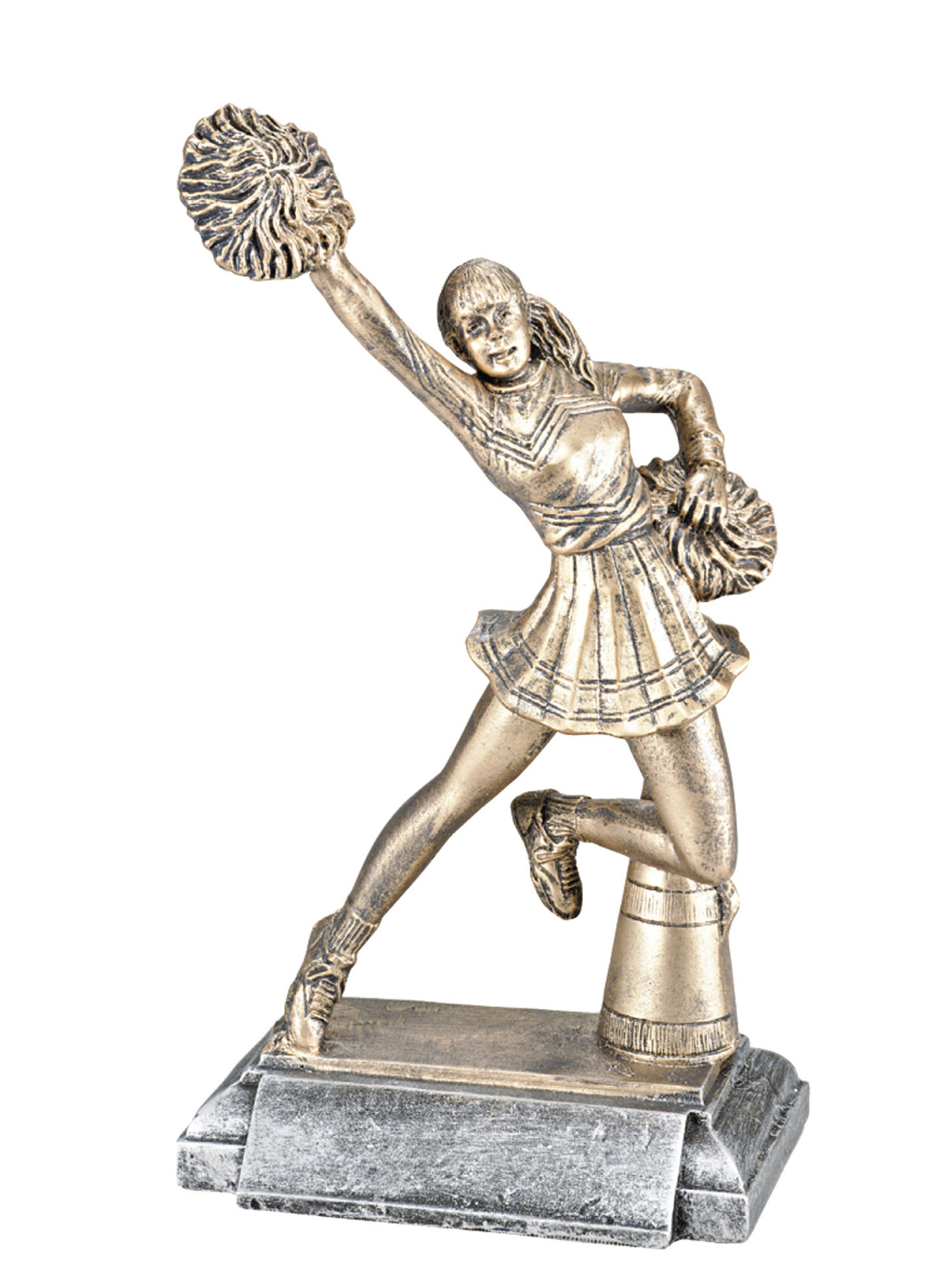 Cheerleader Resin Trophy