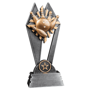 Bowling Sun Ray Award trophy