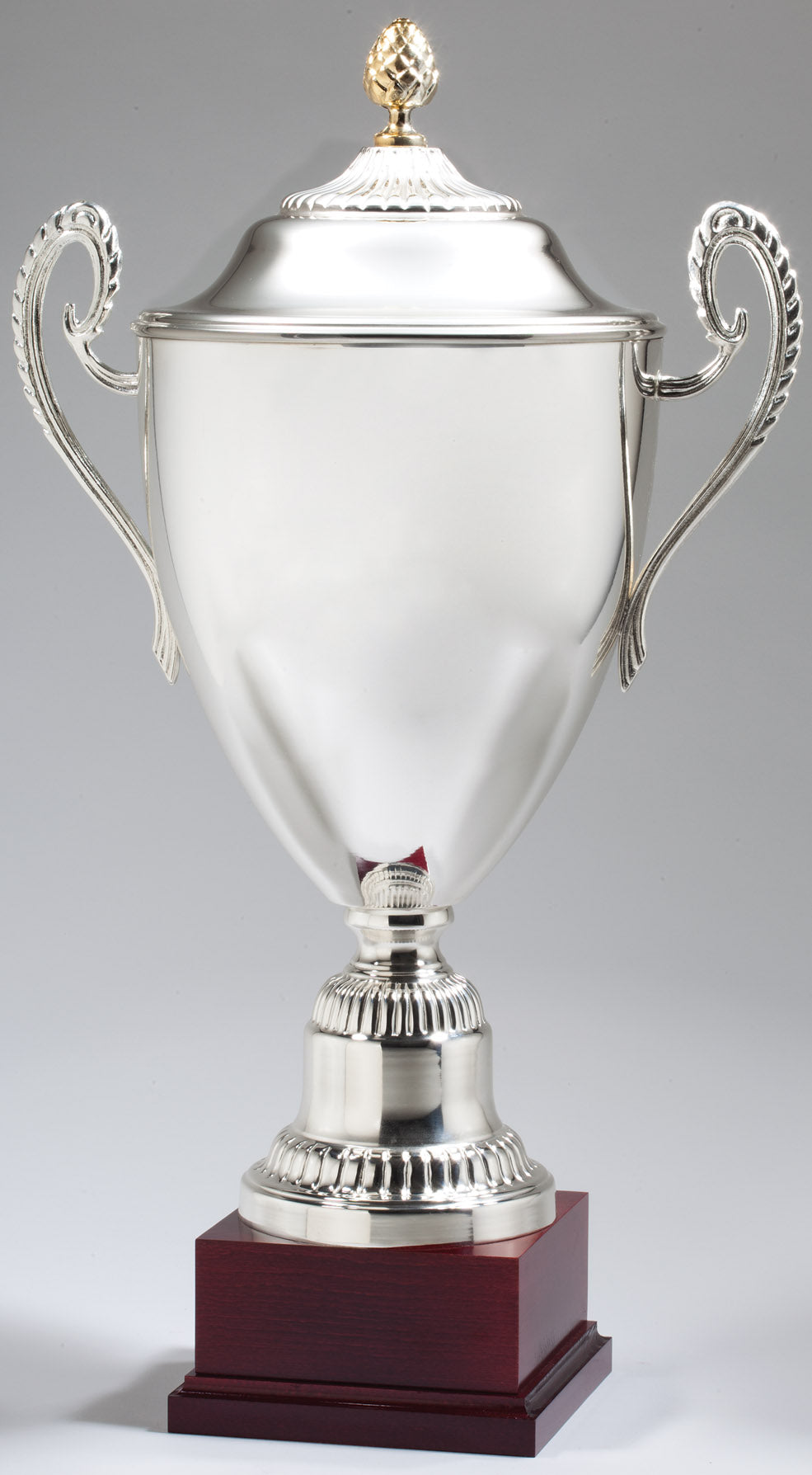 Silver Plated Italian Cup with Lid – engravable award