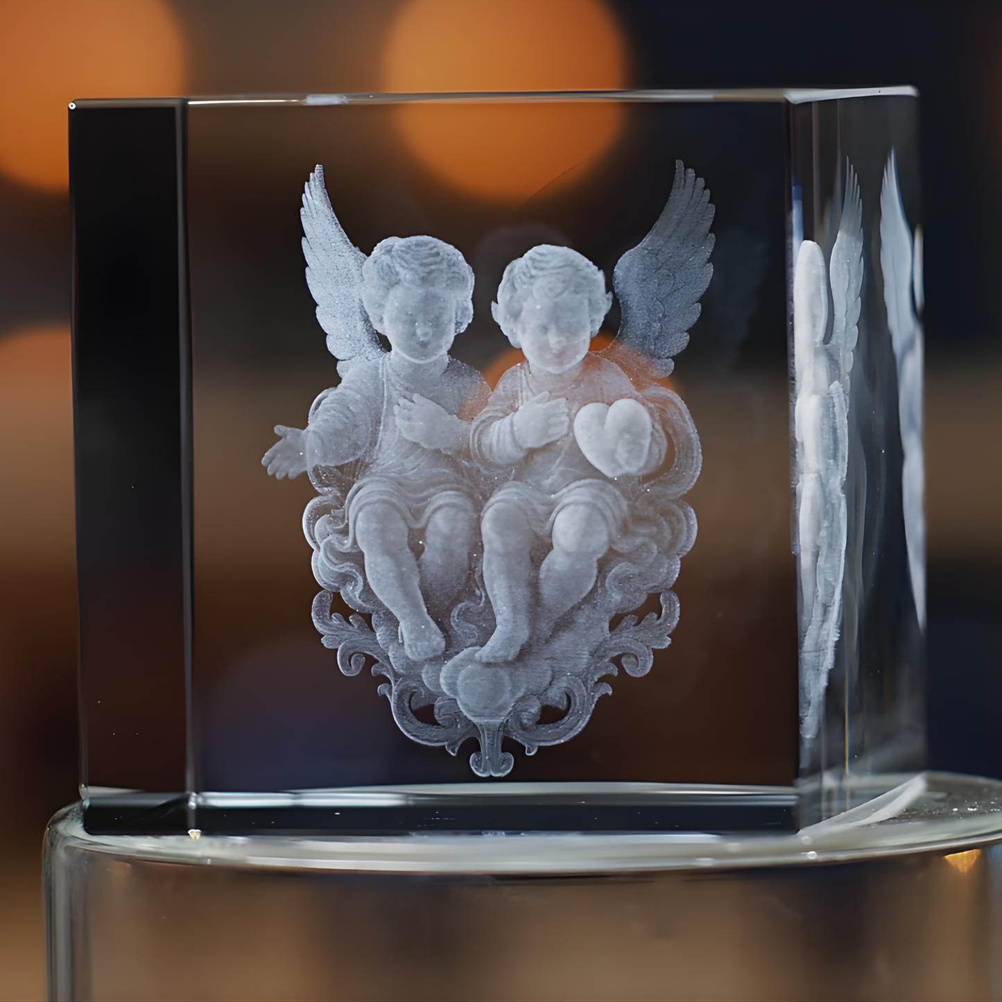 Custom 3D Photo Crystal Rectangle