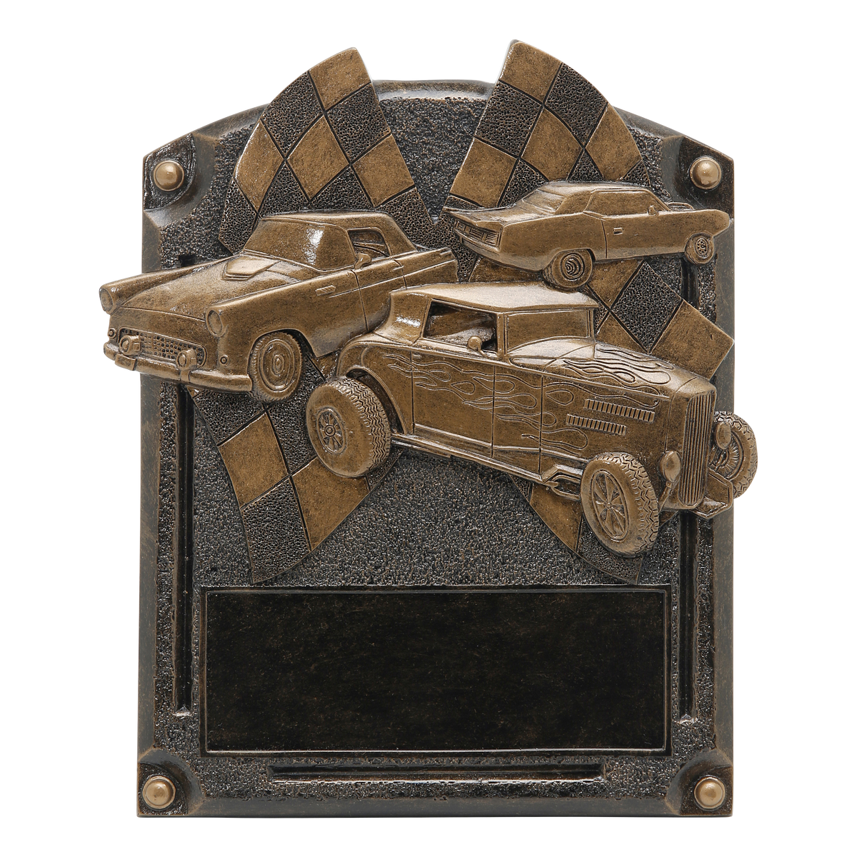 Legends of Fame car show plaque, 6 1/2 inch