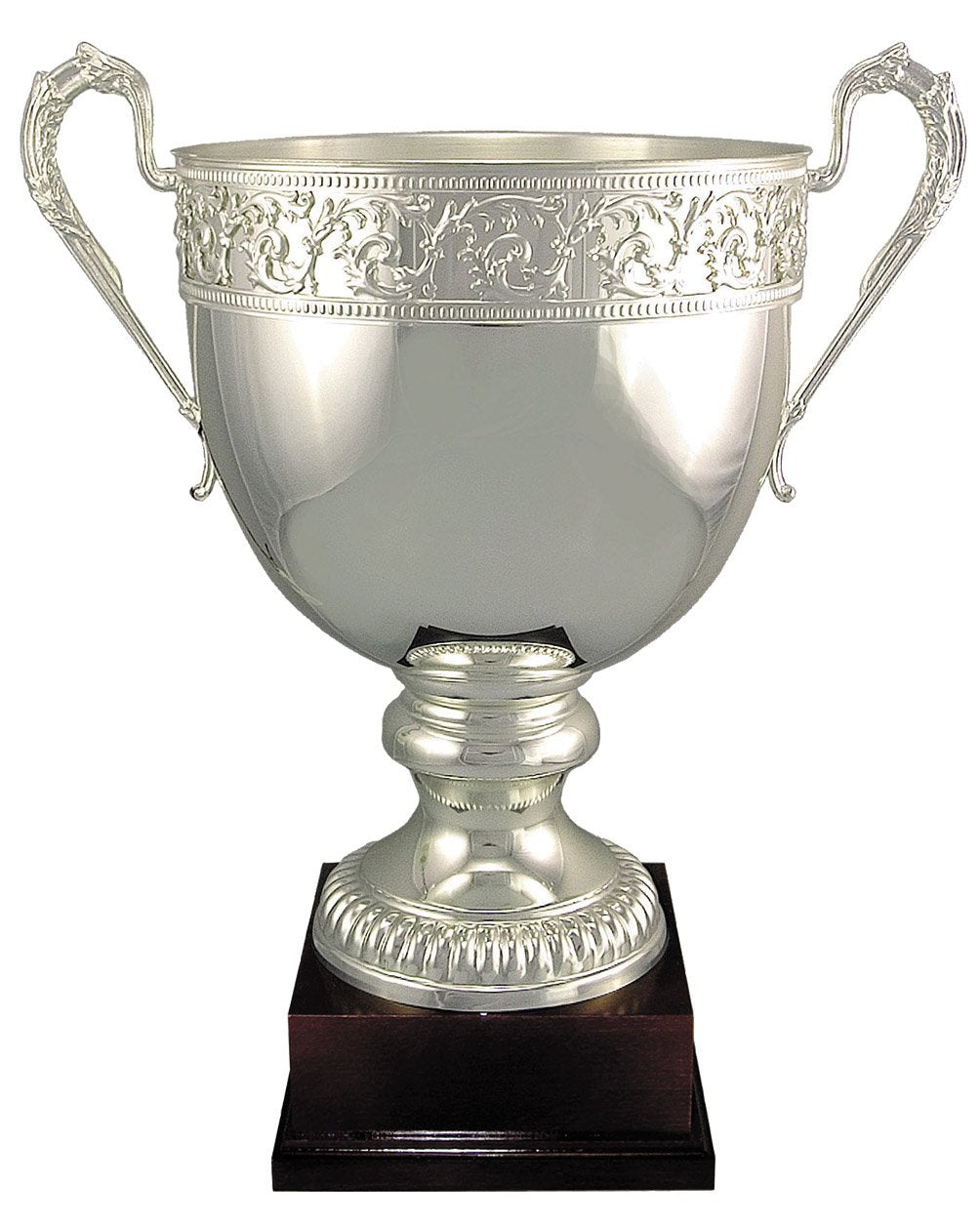 Silver Plated Italian Ornate Bowl Cup – 21¼"