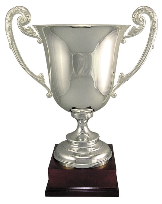 Silver Plated Italian Loving Cup – 17¼"