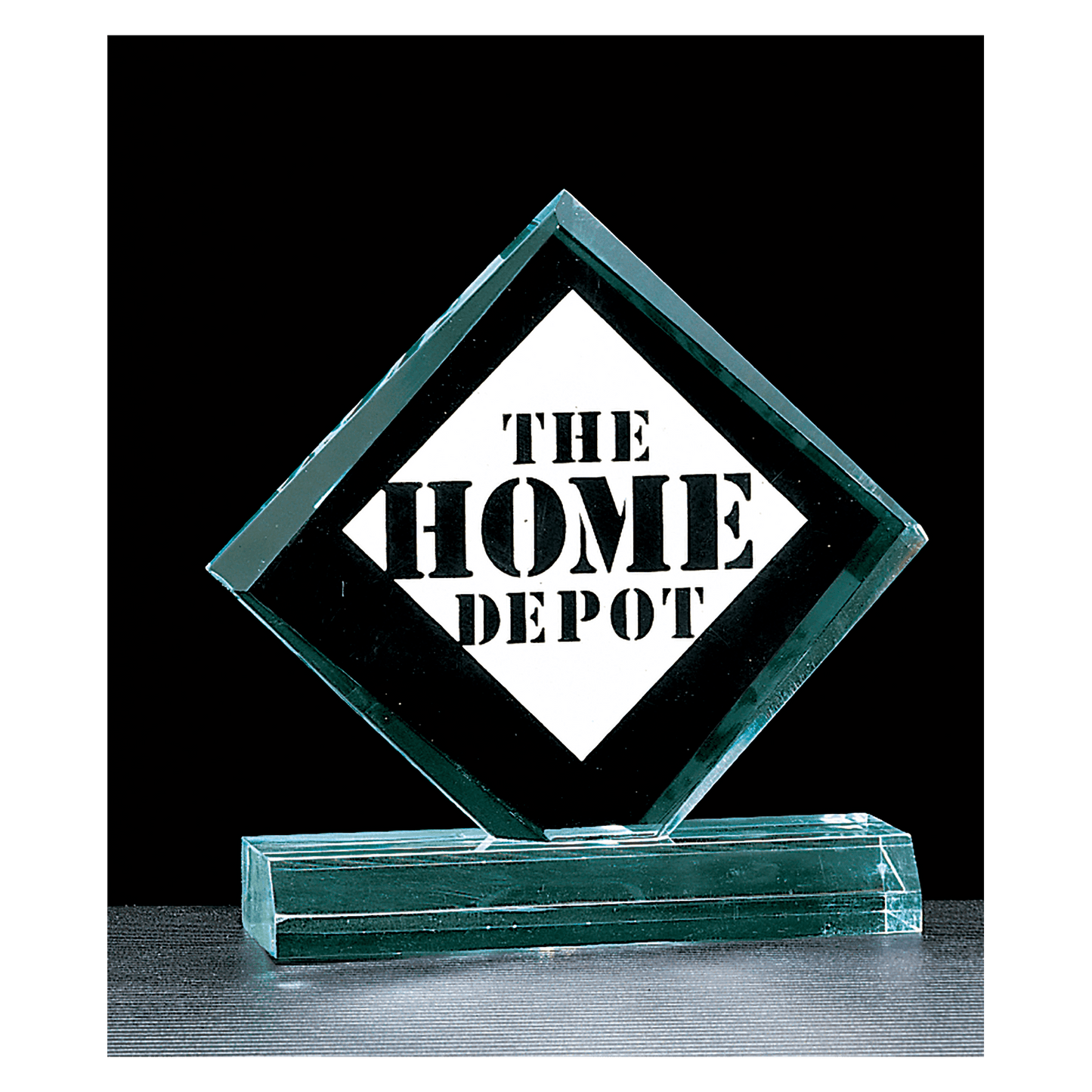 Diamond Series Jade Acrylic Award - 5" x 5 ⅞"