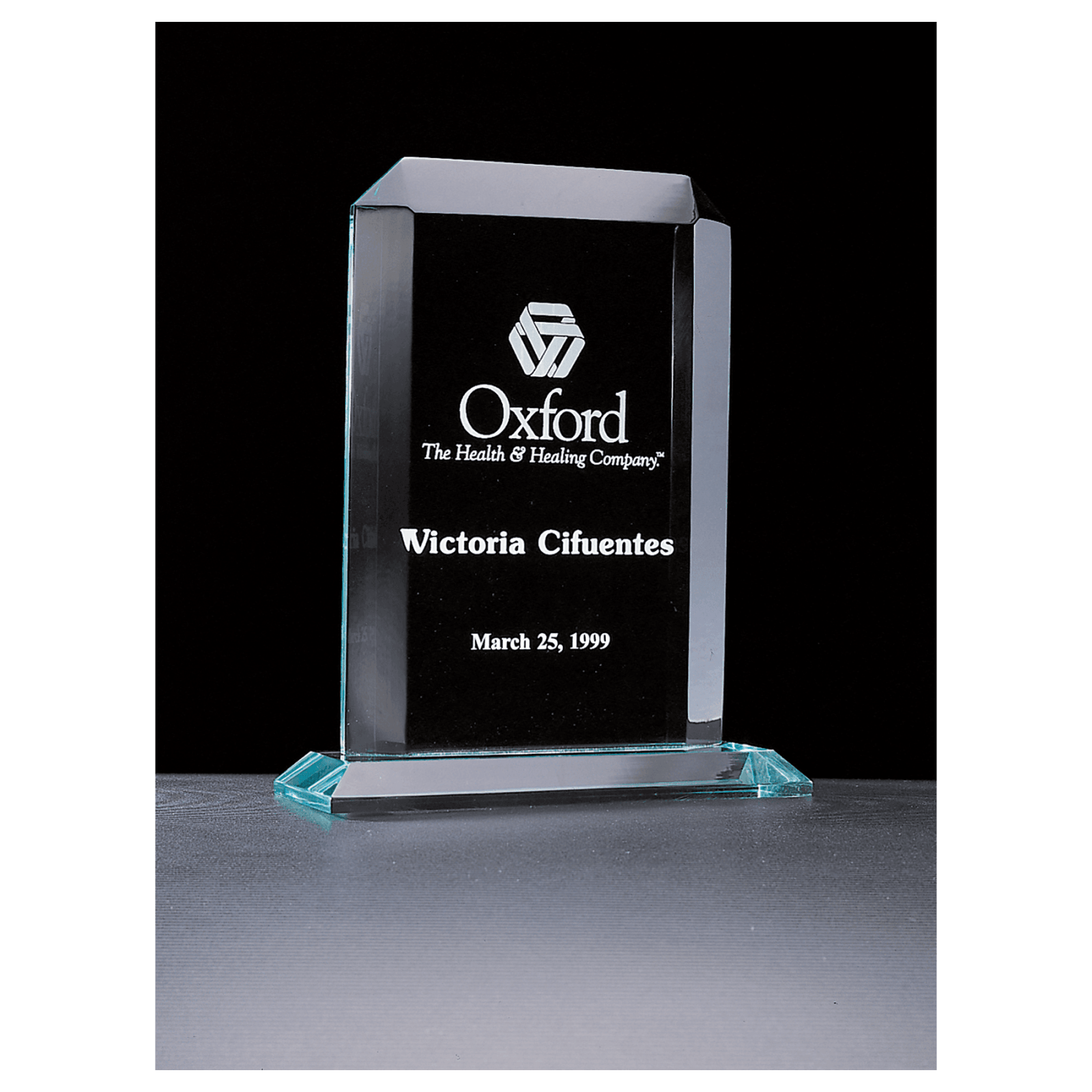 Summit Series Rectangular Acrylic Award