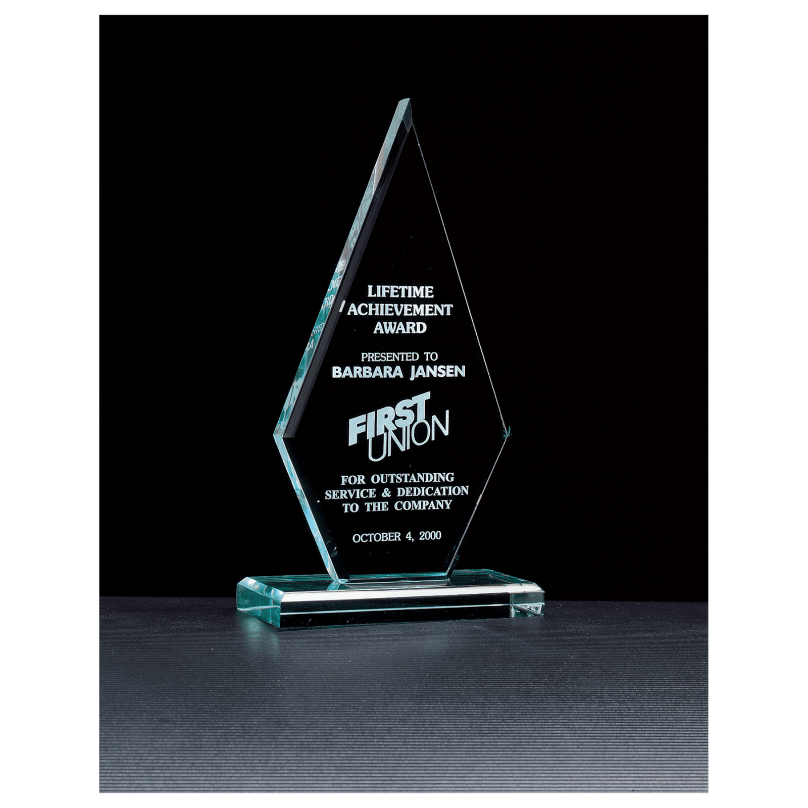 Elite Series Jade Acrylic Award