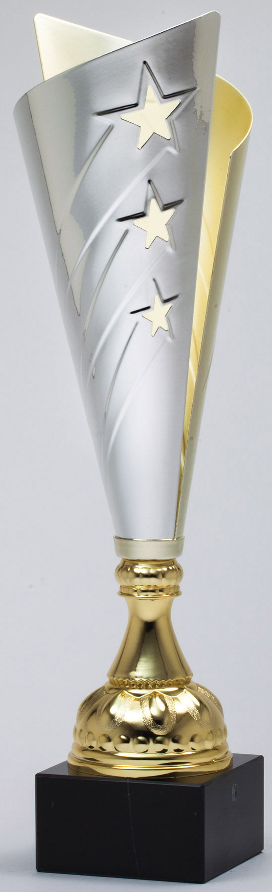 Three Star Cone Cup Trophy – engravable award
