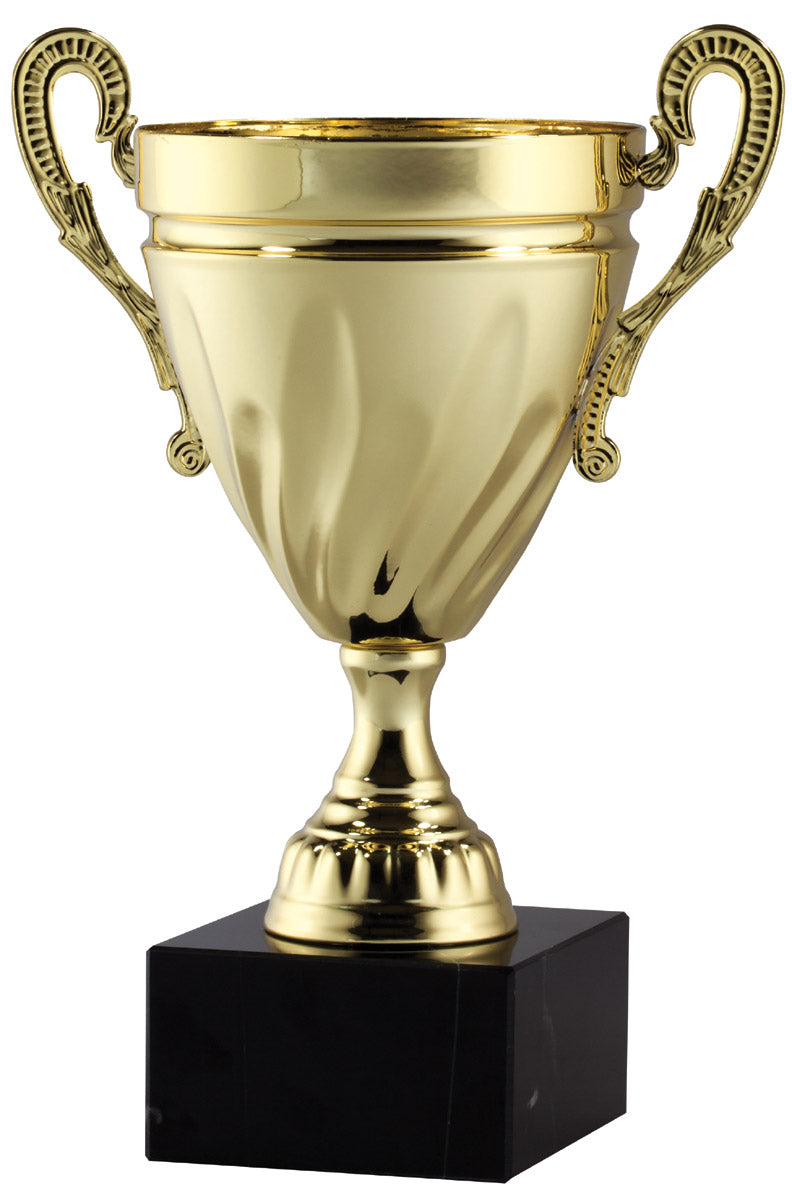 Gold Twist Cup Trophy – engravable award