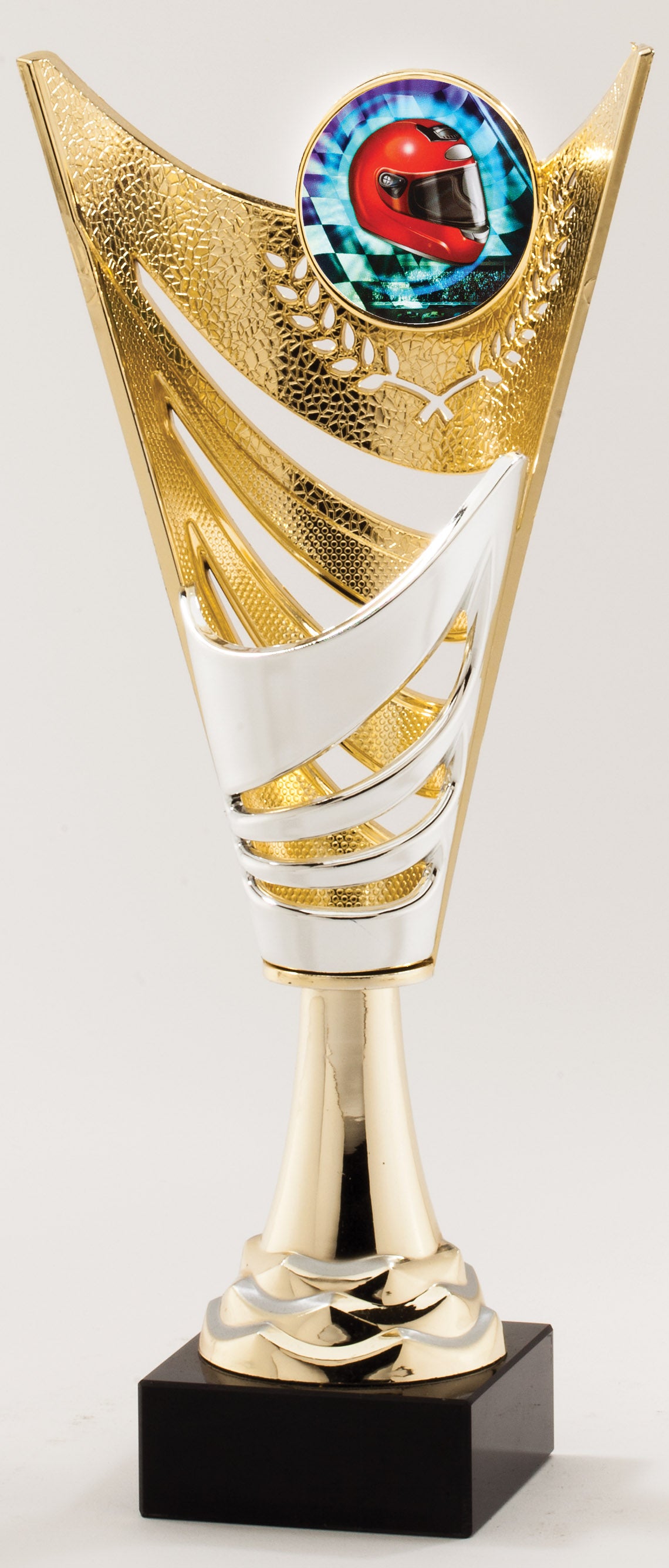 Gold & Silver Insert Victory Cup Trophy – engravable award