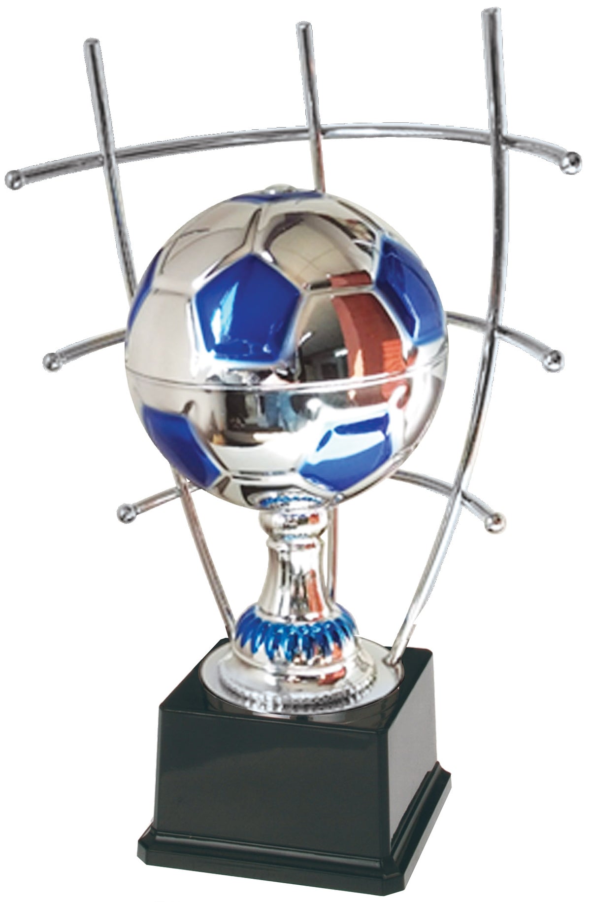 Soccer Ball Goal Trophy – 15"