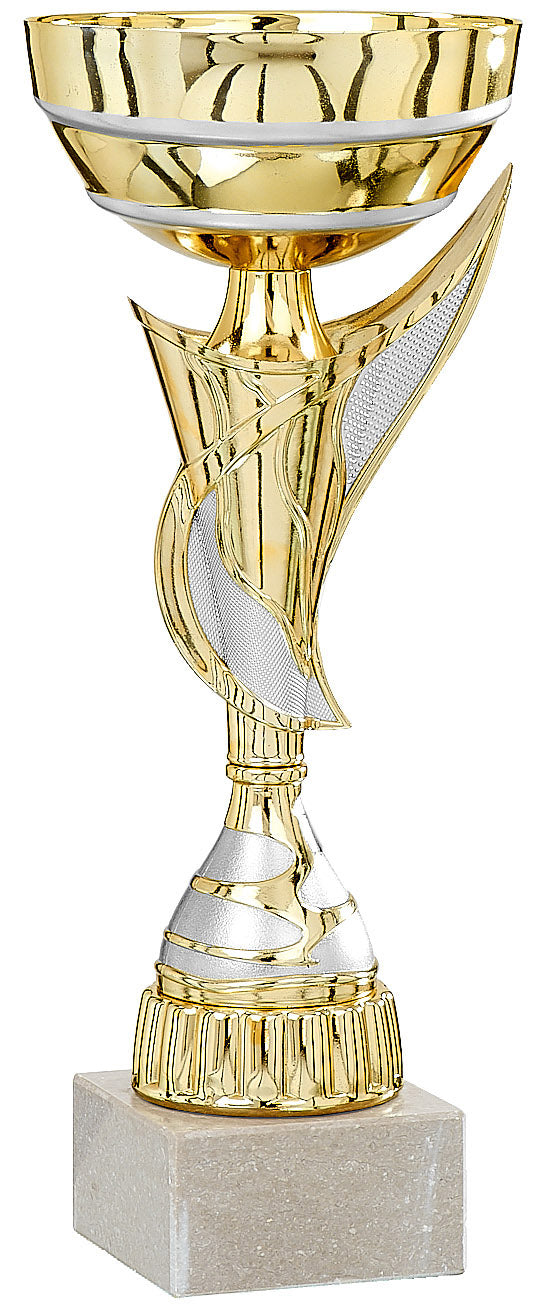 Gold Wing Cup Trophy – 10"