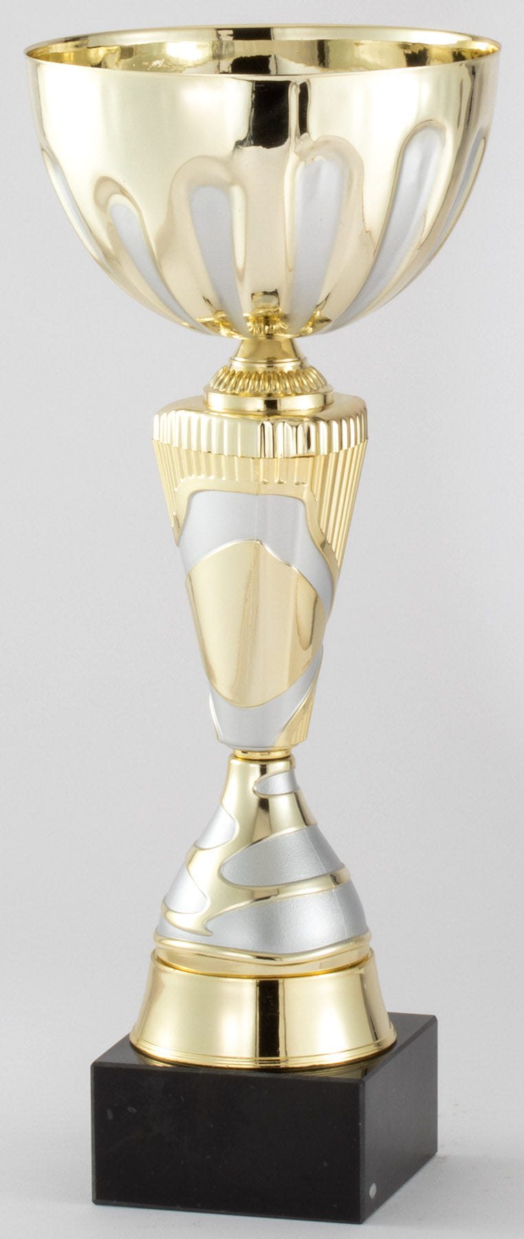 Gold & Silver Column Cup Trophy – 12½"