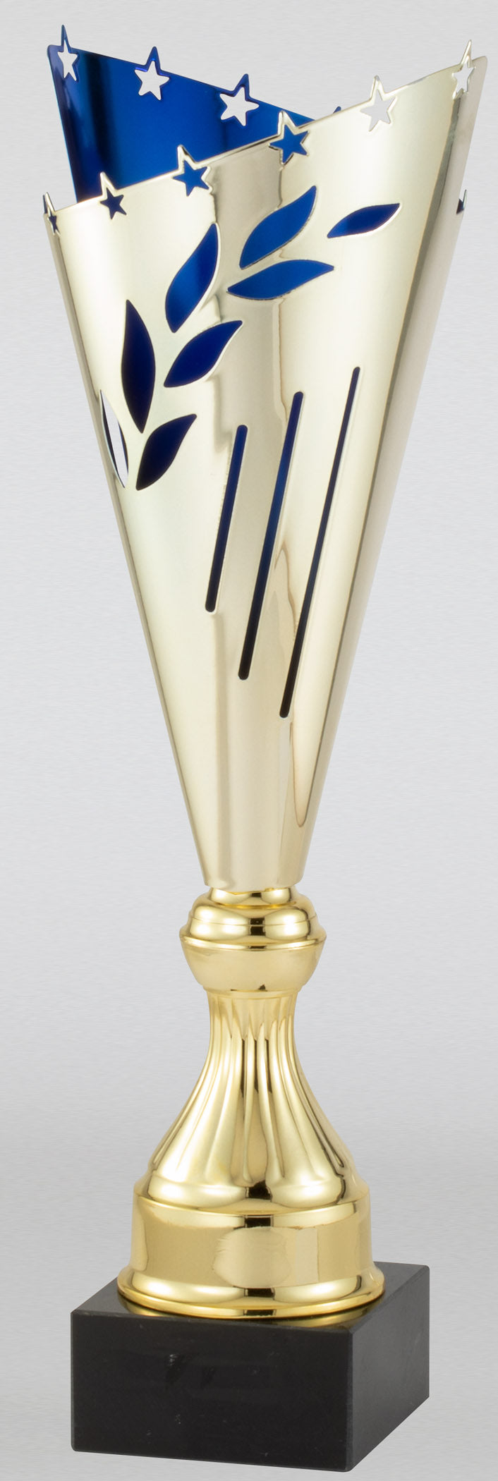 Blue Star Laurel Cone Cup Trophy – 17"