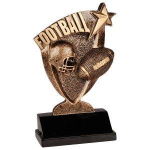 Football Broadcast Resin 6"