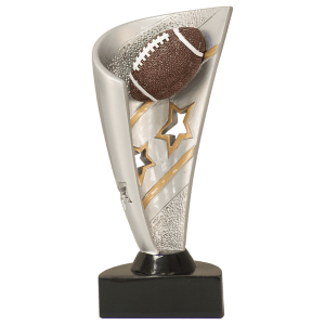 Football Banner Resin 7"