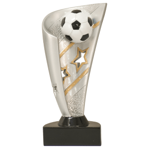 Soccer Banner Resin 7"
