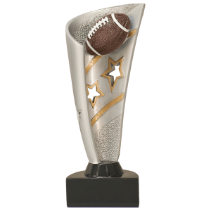 Football Banner Resin 8 1/8"
