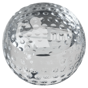 Crystal Golf Ball 3 1/8"
