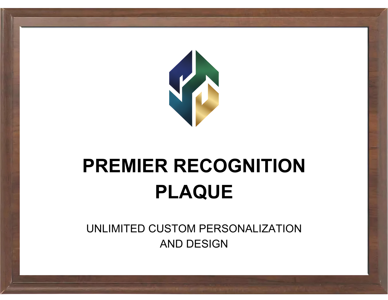 color printed plaque cherry landscape