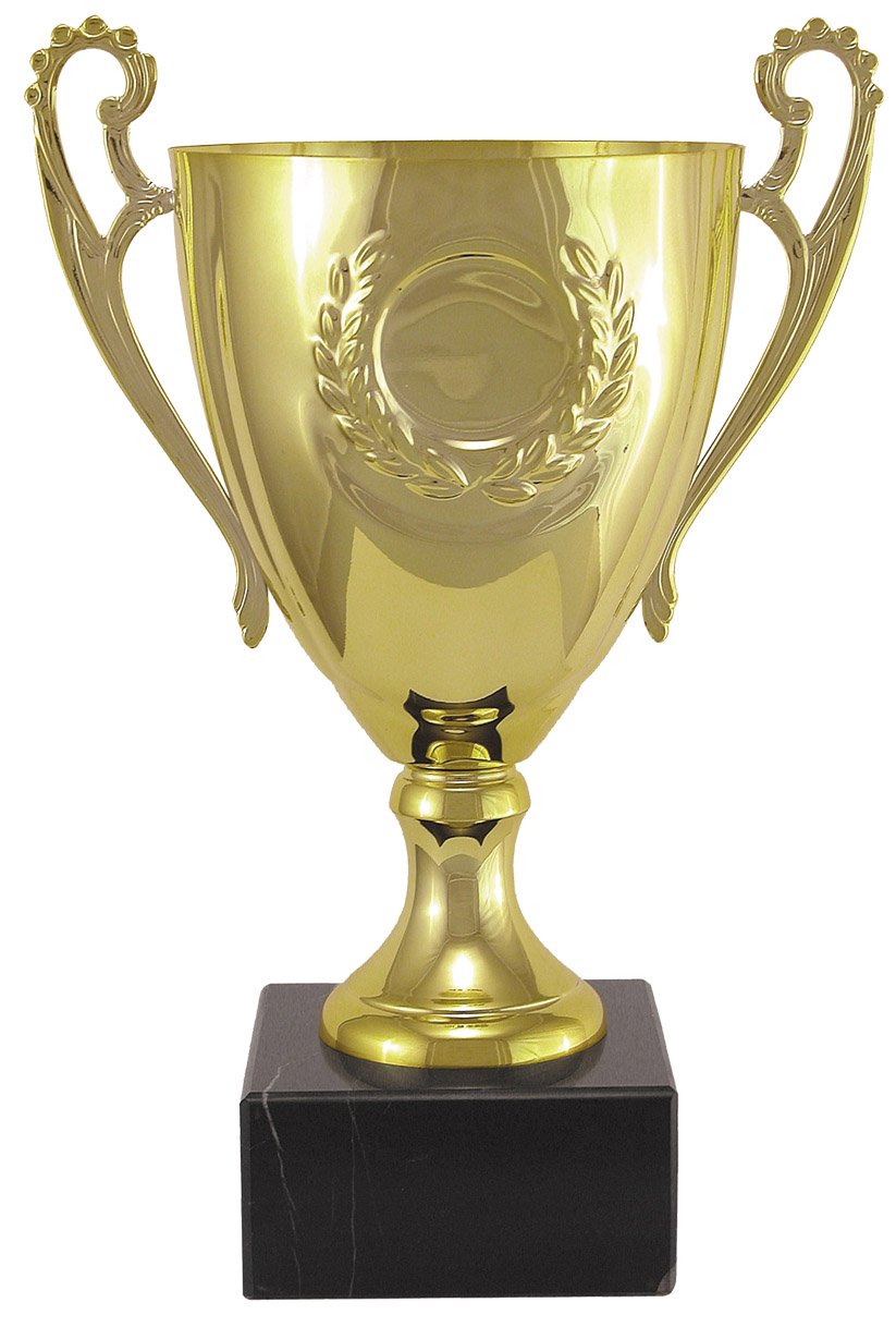 Laurel Wreath Insert Cup Trophy – Gold / 15"