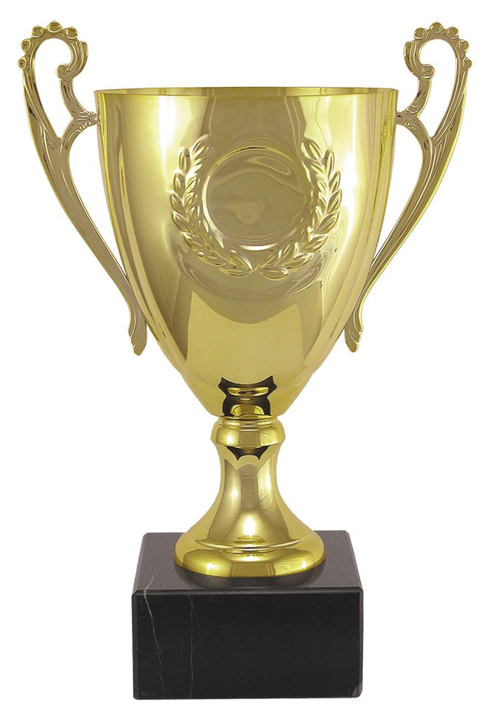 Laurel Wreath Insert Cup Trophy – Gold / 11½"
