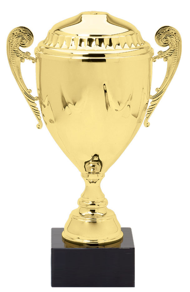 Gold Italian Cup Trophy with Lid – 18½"