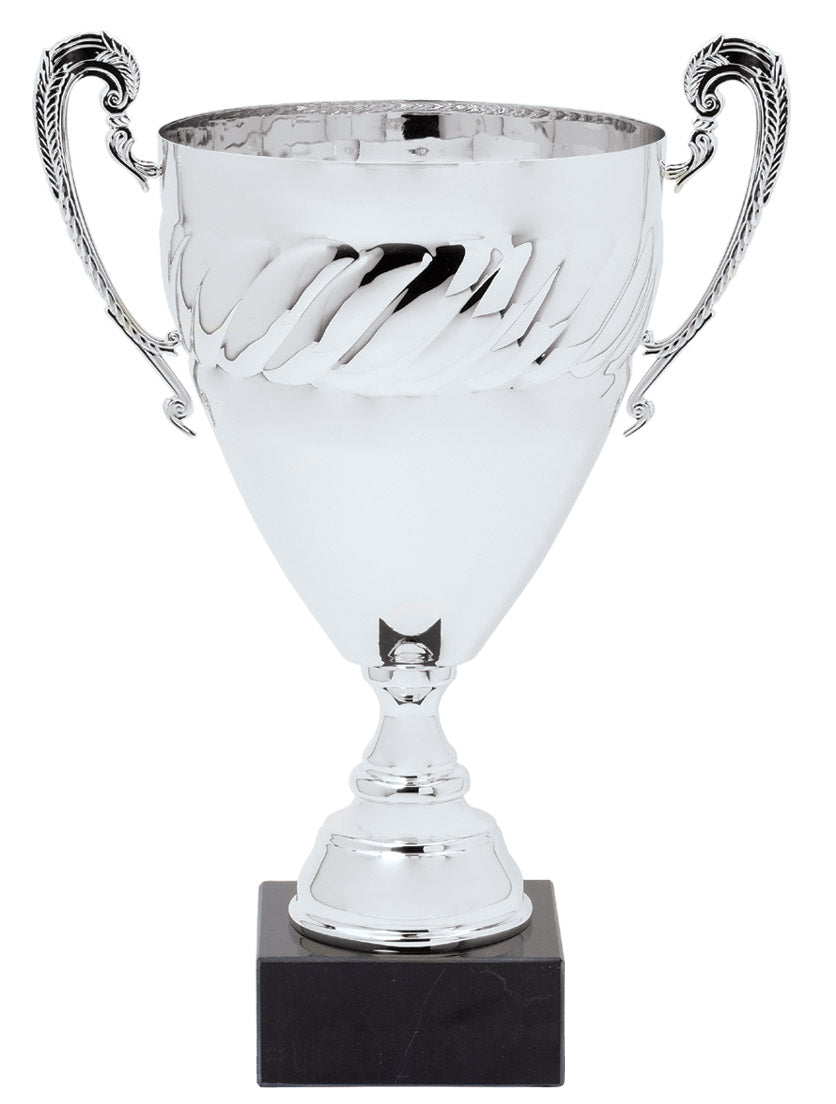 Silver Swirl Italian Cup Trophy – 21½"