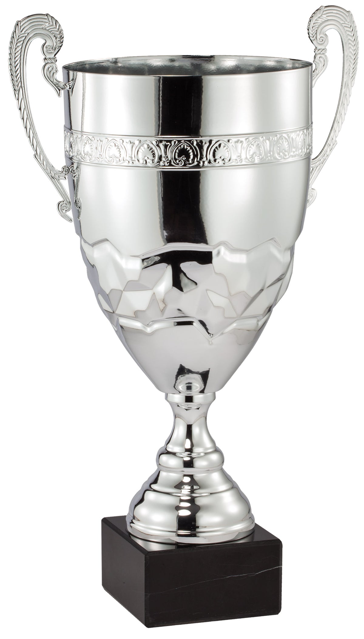 Silver Crown Band Italian Cup Trophy – 21¼"