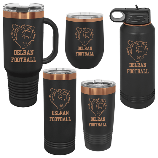 Black/Rosegold ION-Plated Tumblers