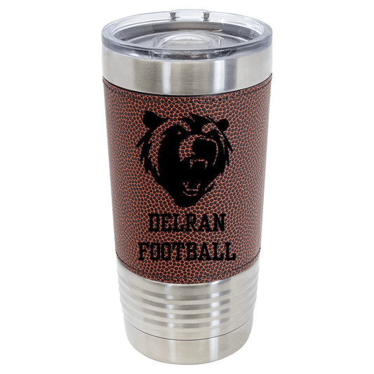 20 oz. Football Tumbler with Slider Lid