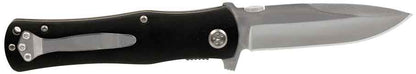 Personalized black anodized aluminum handle pocket knife