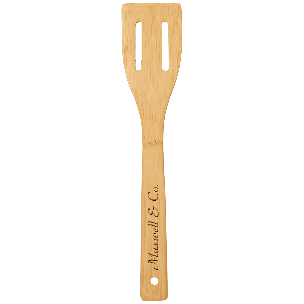 Spatula personalized bamboo kitchen utensil