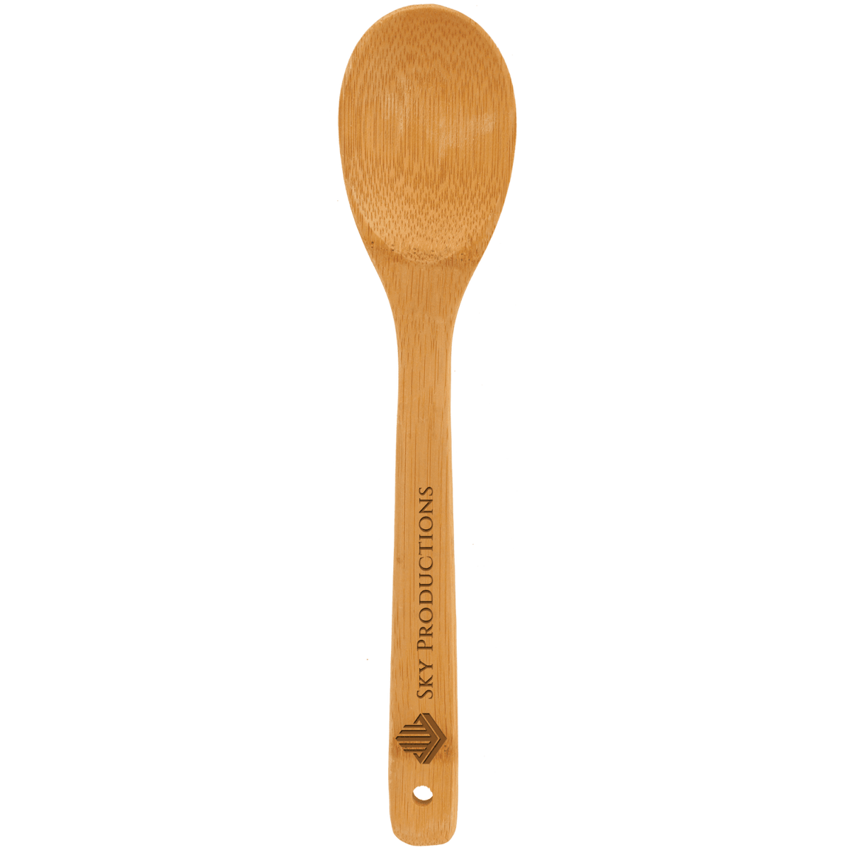 Salad Spoon personalized bamboo kitchen utensil
