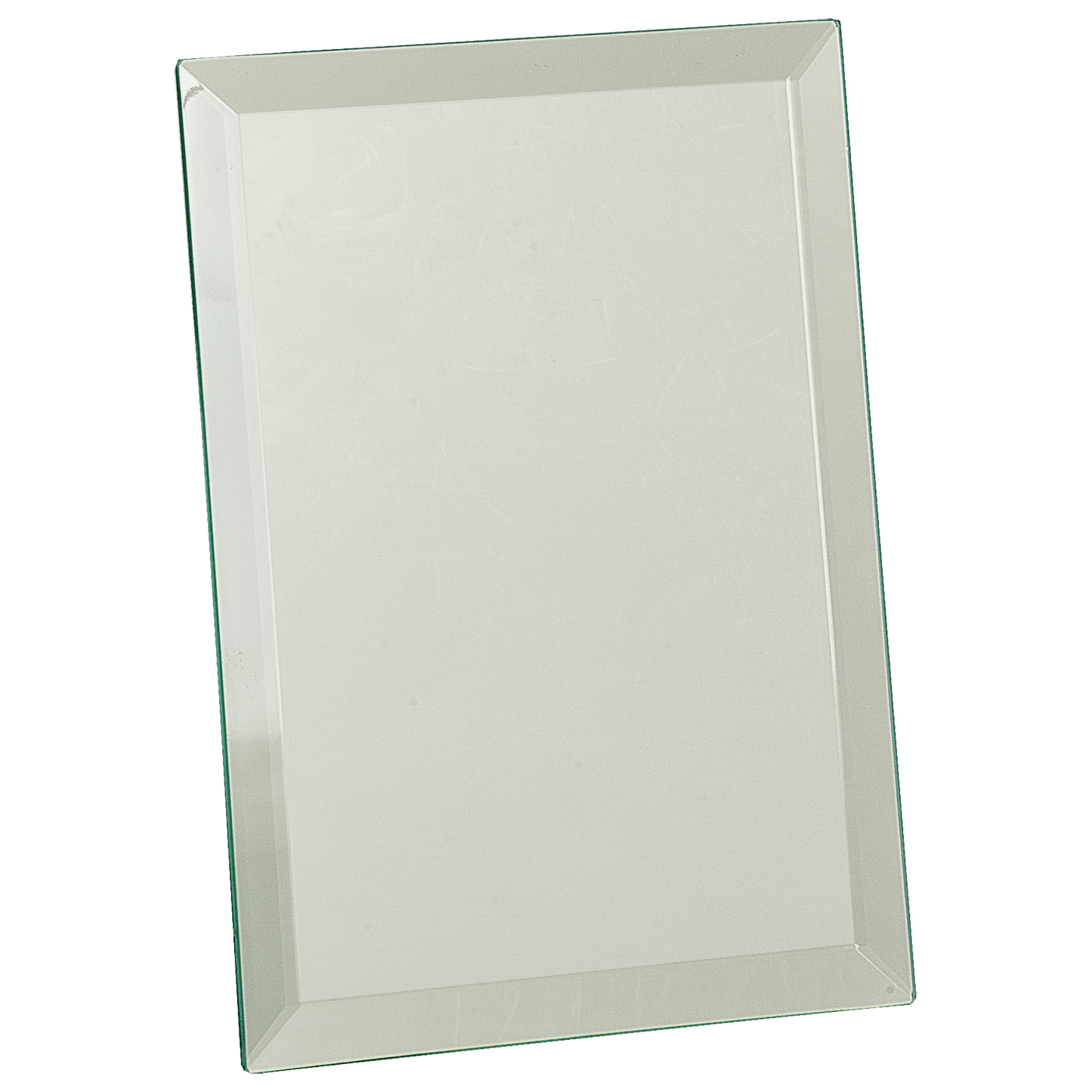 6" x 8" Clear Glass Mirror Plaque