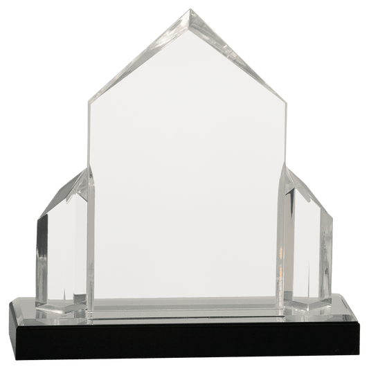 Silver 7" x 7" Jewel Post Impress Acrylic
