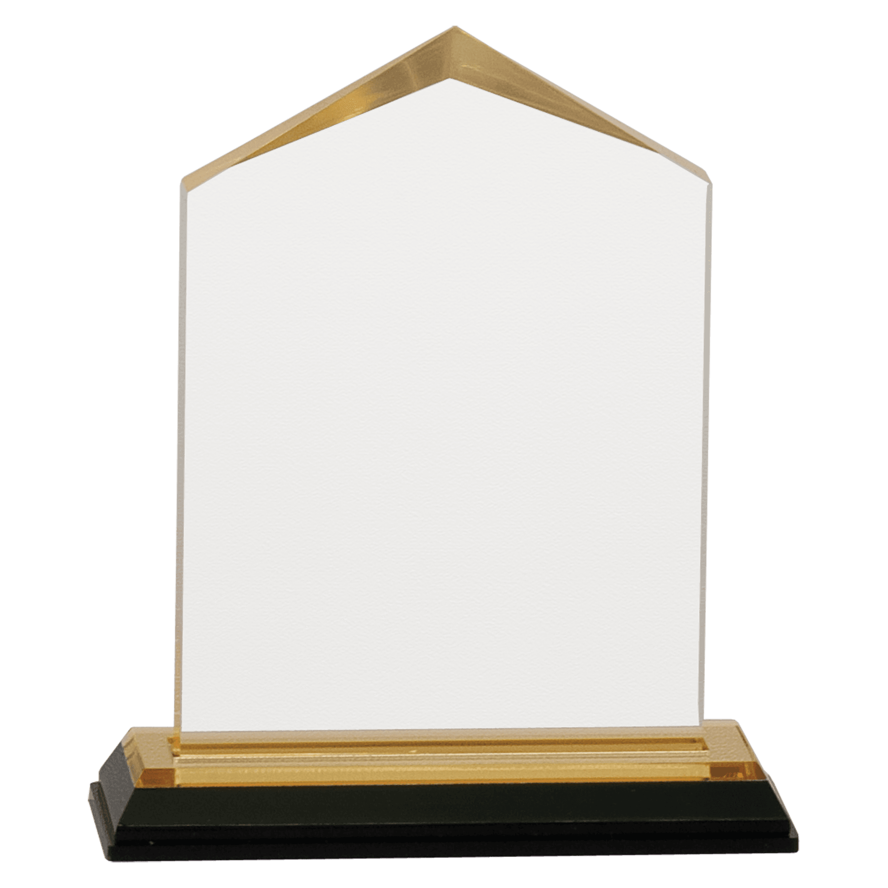 Gold 3 1/2" x 5 1/2" Jewel Impress Acrylic