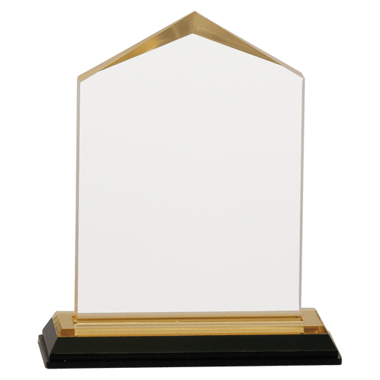 Gold 3 1/2" x 5 1/2" Jewel Impress Acrylic