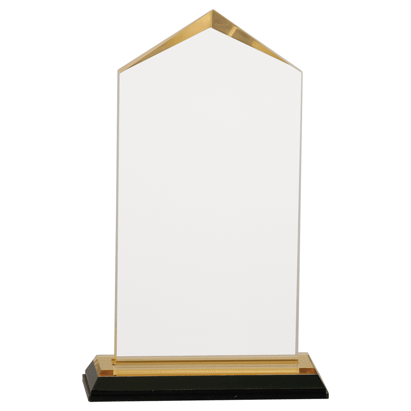 Gold 3 1/2" x 7 1/2" Jewel Impress Acrylic
