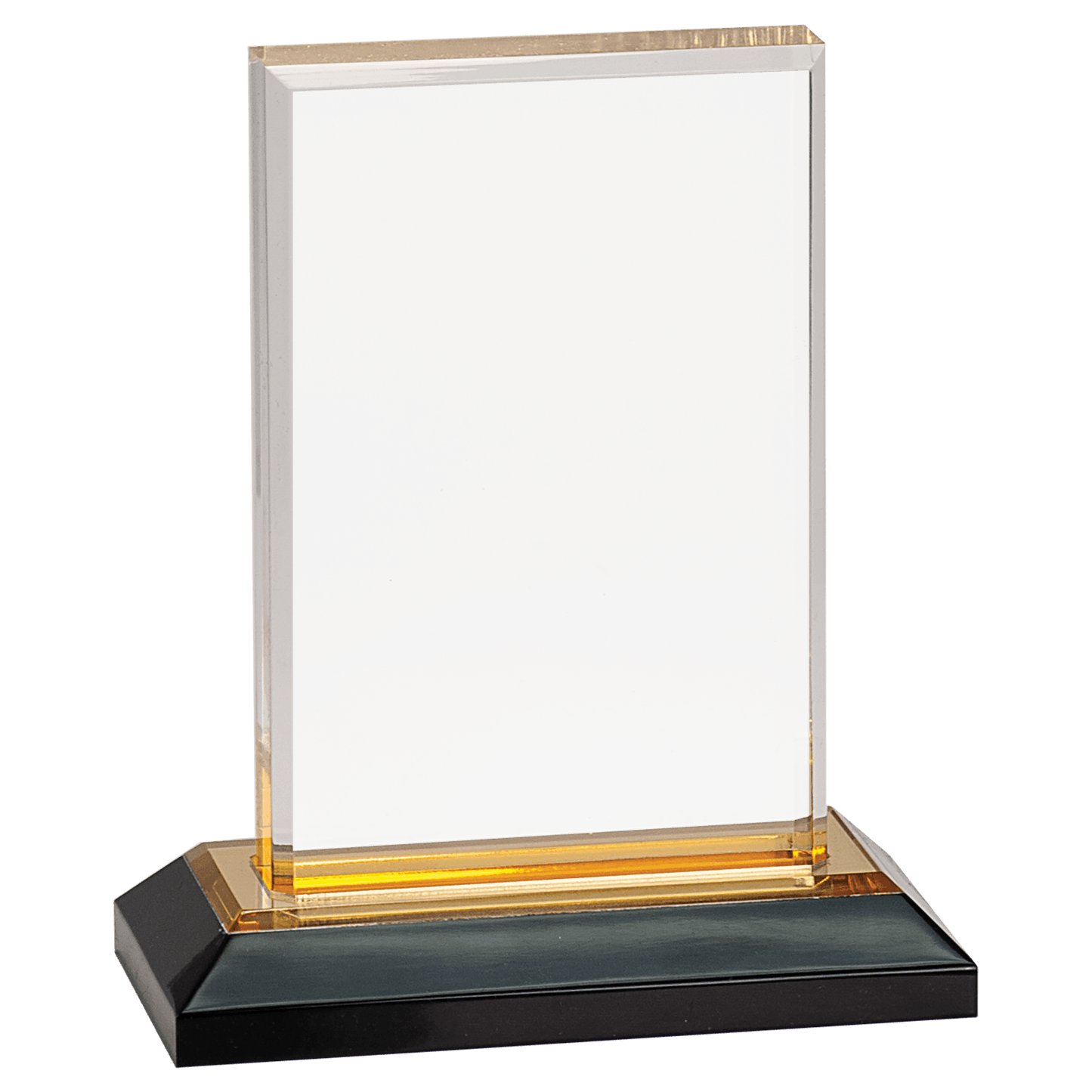 Gold 5" x 6" Beveled Impress Acrylic