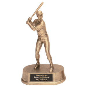 Male Baseball Resin