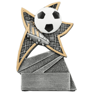 Soccer Jazz Star Resin 5 1/2"
