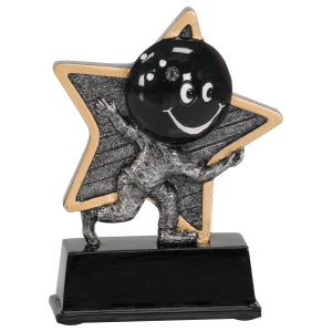 Bowling Little Pals Resin trophy