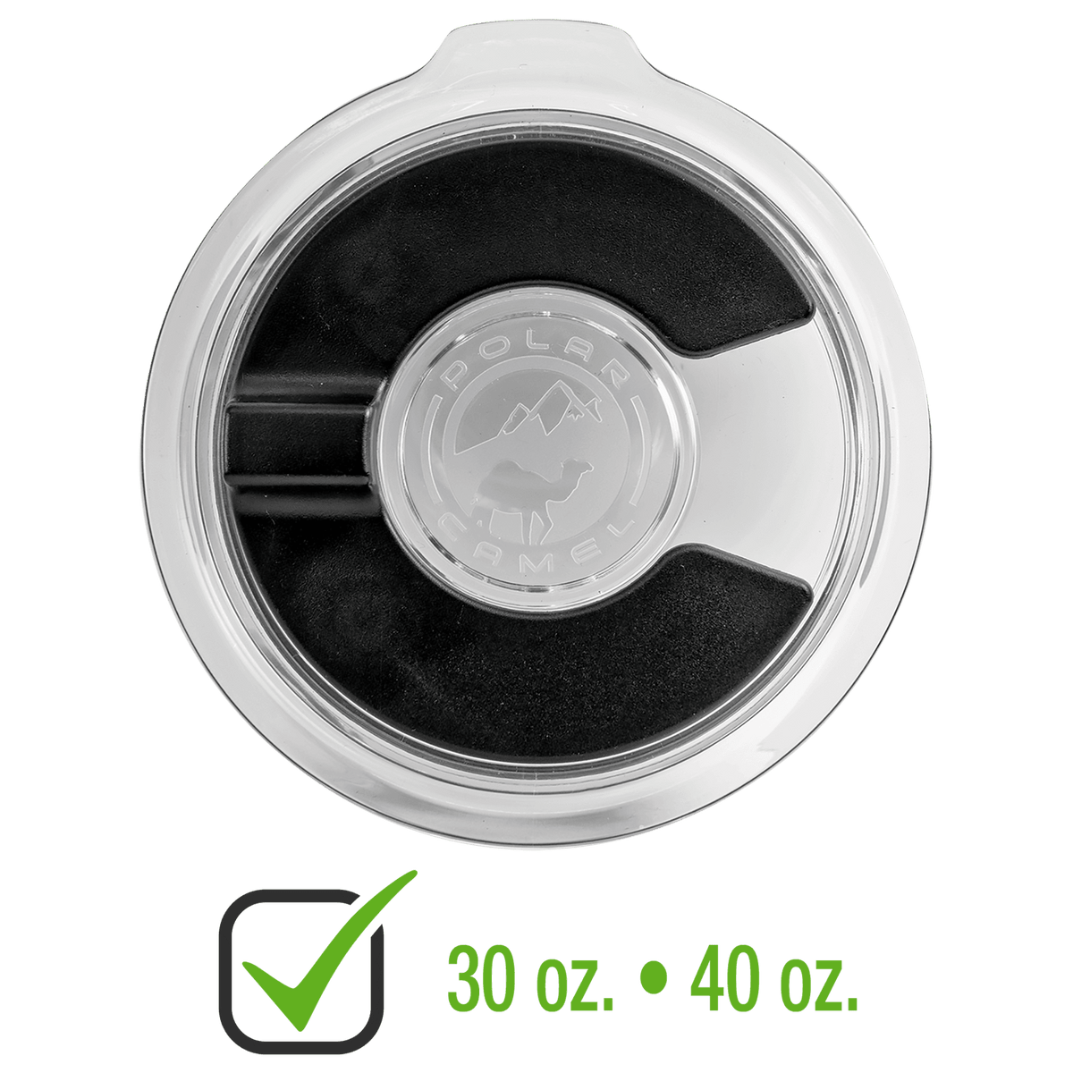 Magnetic slider lid for 30 oz tumbler